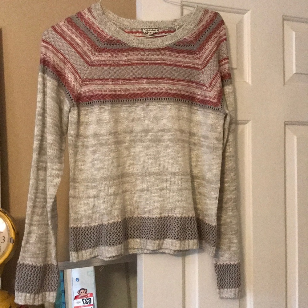 Adorable patterned warm winter sweater